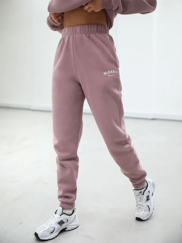 women's satin pantsHeritage Sweatpants - Dusty Pink