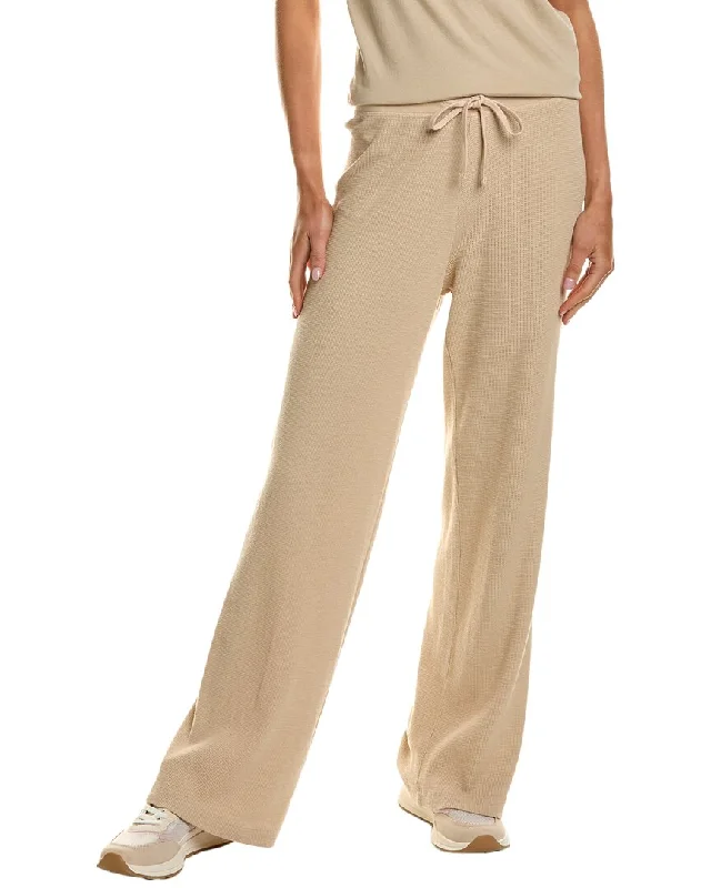 women's leather pantsJames Perse Thermal Wide Leg Lounge Pant