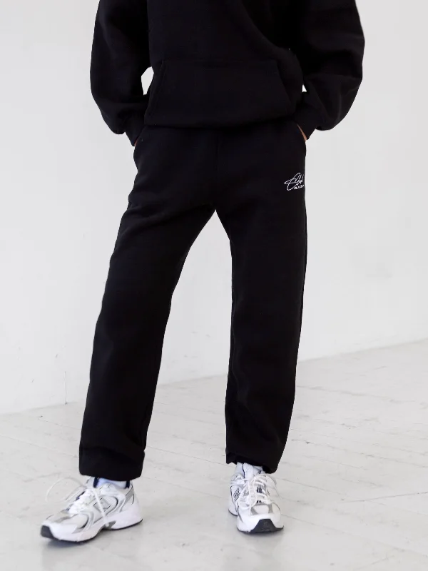 women's leather pantsClub Sweatpants - Black