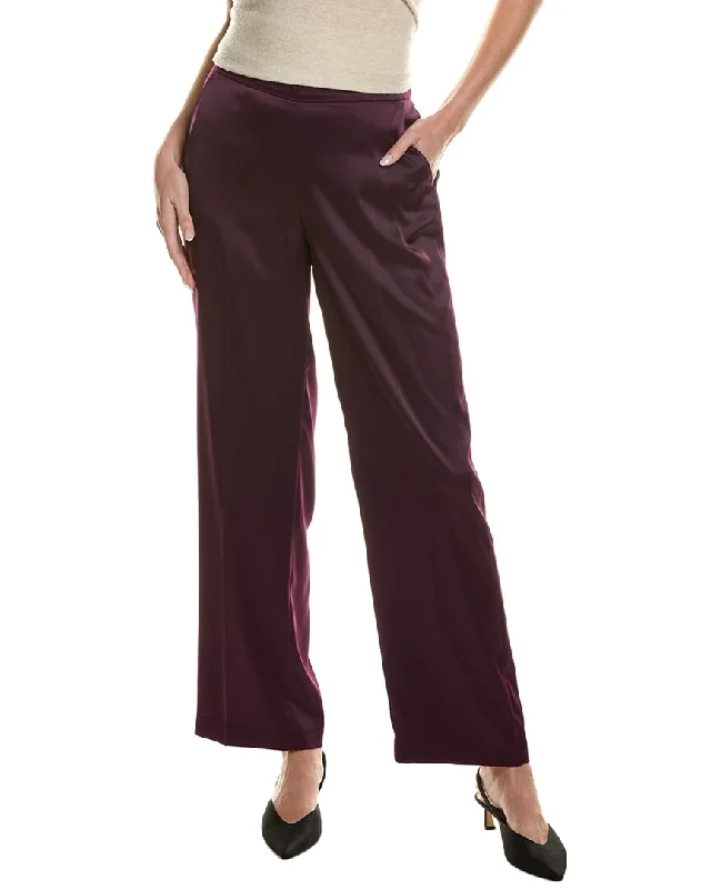 women's zipper pantsAnne Klein Wide Leg Pant