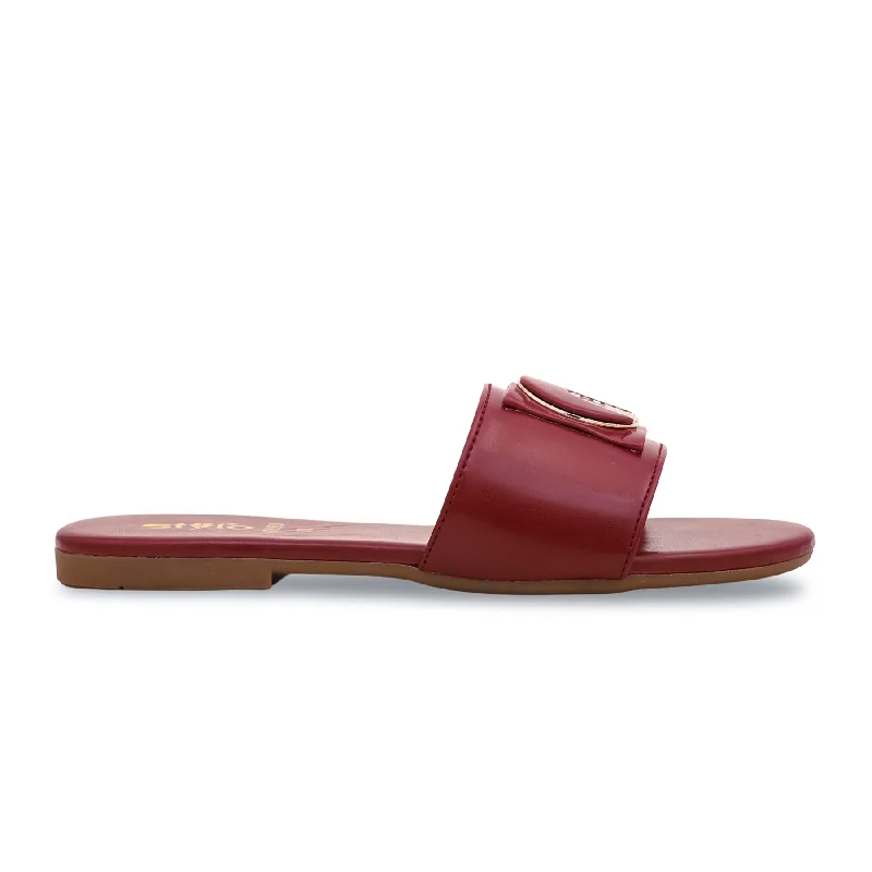 Formal Dress Trends 2023Maroon Formal Slipper FR8160