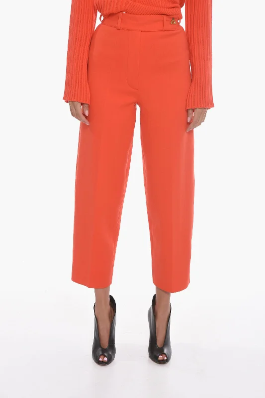 women's low-slung pantsAeron Cropped MADELEINE Trousers with High Waist