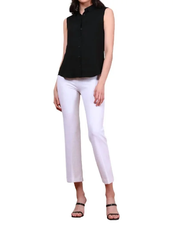 women's bootcut pantsLeo Pant In White