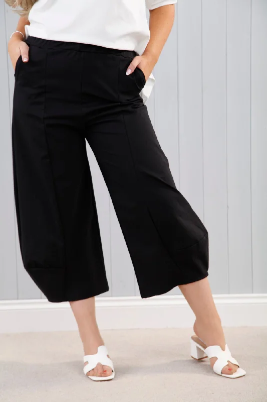 women's sustainable pantsEstella Luxe Trousers Black