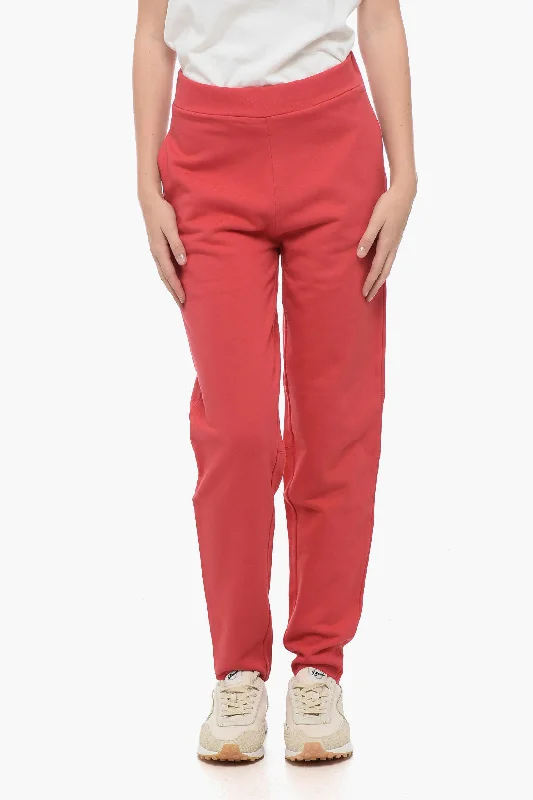 women's mini pantsArmani EMPORIO Brushed Cotton Sweatpants with Flush Pockets