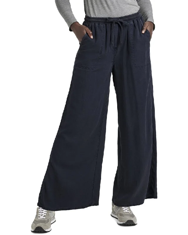 women's embroidered pantsSplendid Paula Linen-Blend Wide Leg Pant