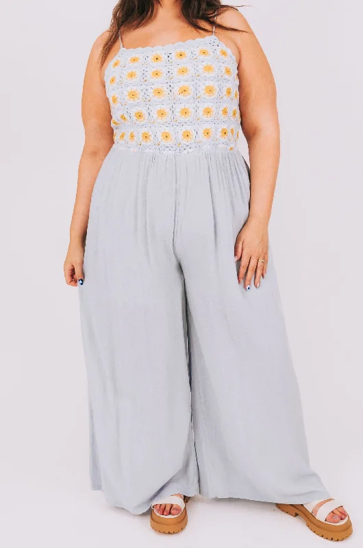 women's jumpsuits for winterPLUS SIZE - Blue Skies Ahead Jumpsuit