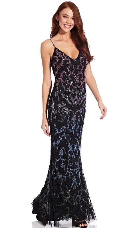 maxi dresses for maternity wearAdrianna Papell AP1E206840 Formal Beaded Long Dress