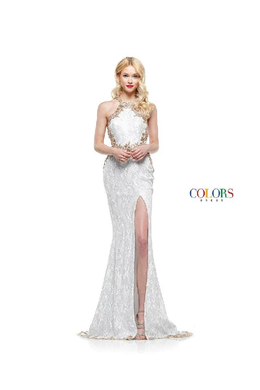 elegant maxi dressesColors 2225 Colors Long Formal with Slit Lace Dress