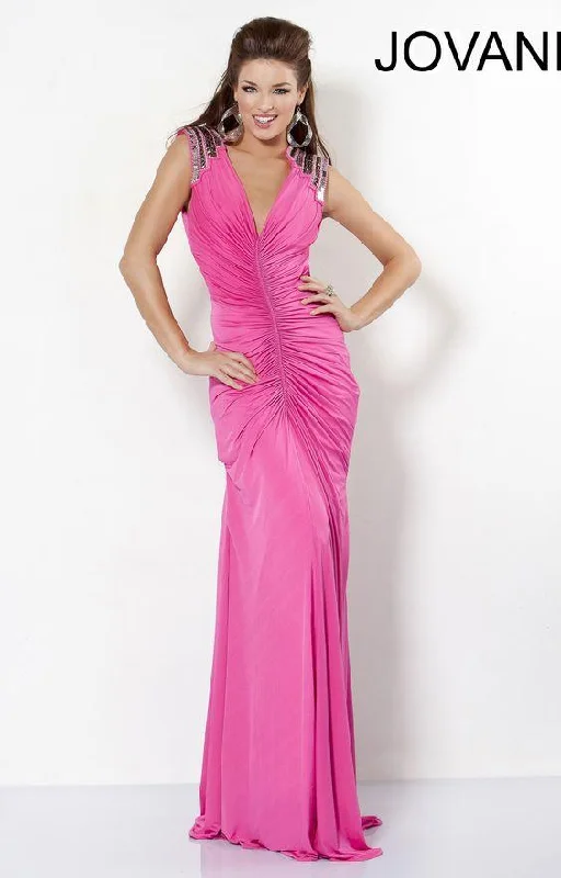 maxi dresses for summerJovani 4810 Sleeveless Long Sexy Dress