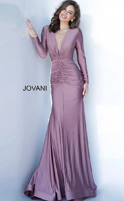 maxi dresses for active wear (with stretch fabric)Jovani 1850 Long Formal Fitted Dress