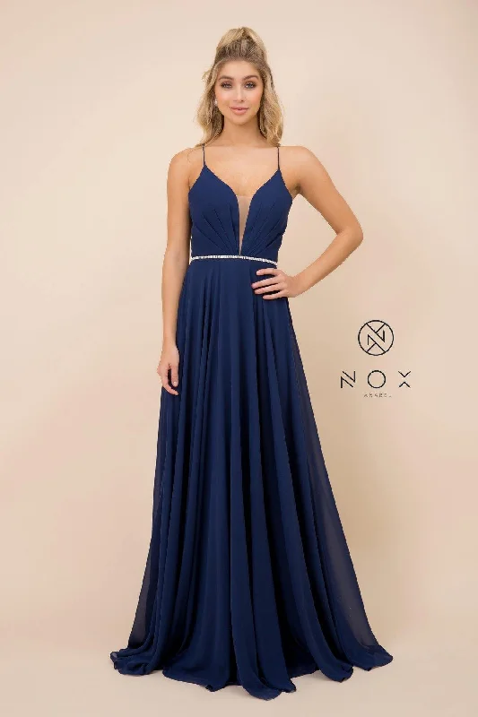 maxi dresses with cinched waistsLong Formal A-Line Dress Sale