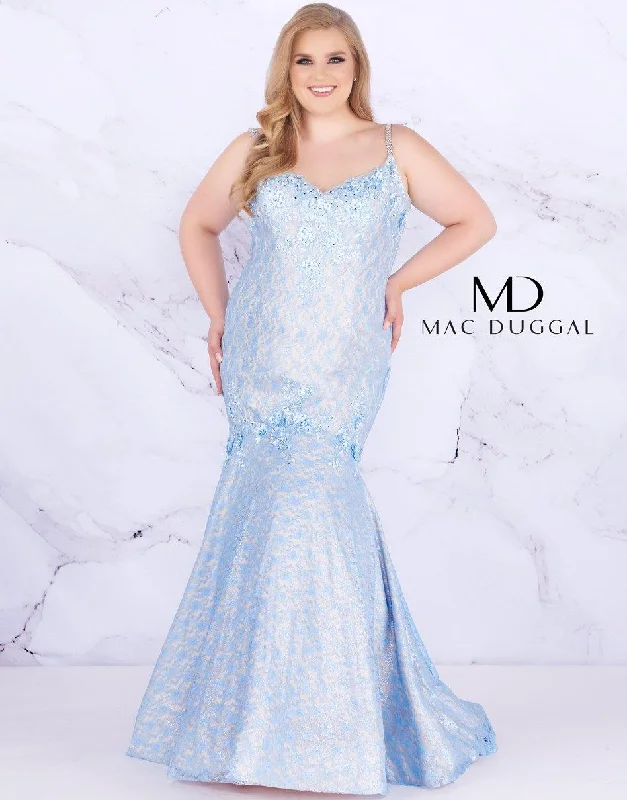 maxi dresses for officeMac Duggal 77557 Fabulouss Long Mermaid Lace Dress