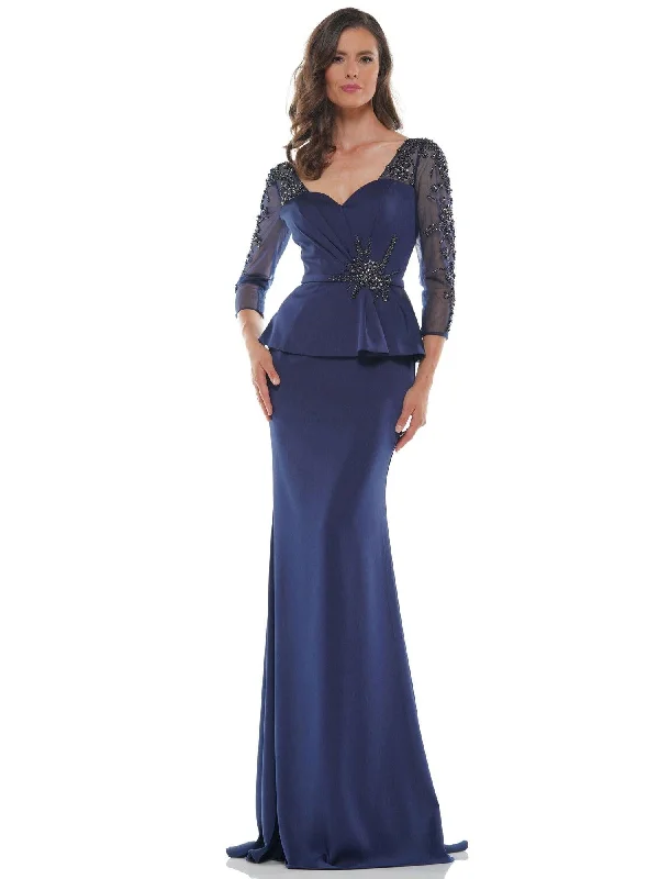 sample sale wedding dressesMarsoni Mother of the Bride Long Peplum Dress 1037