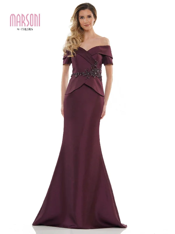 maxi dresses with appliquésMarsoni Long Formal Off Shoulder Dress 1144