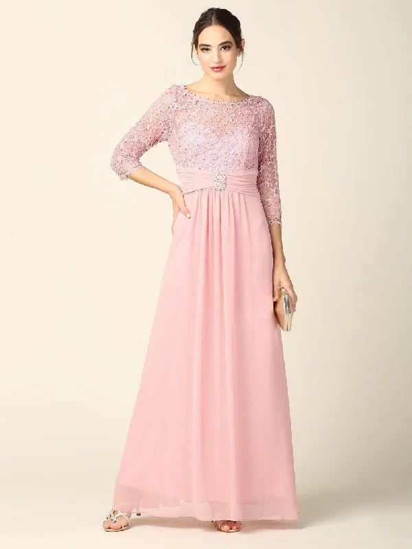 destination wedding dressesMother of the Bride Long Sleeve Formal Long Dress Sale