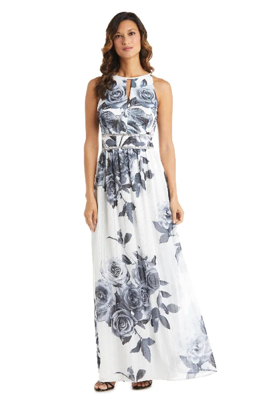 maxi dresses for formal eventsR&M Richards 7045 Long Formal Chiffon Print Dress Sale