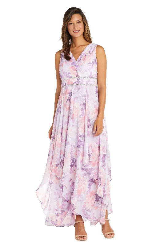 maxi dresses for outdoor weddingsR&M Richards 9316P Long Formal Floral Petite Dress