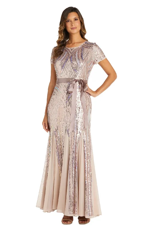 maxi dresses under $50R&M Richards 7965P Long Formal Petite Dress