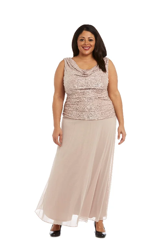 timeless wedding dressesR&M Richards 9657W Plus Size Mother Of The Bride Dress