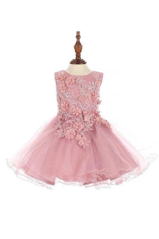 Sleeveless Dress For PartySleeveless Baby Flower Girls Dress